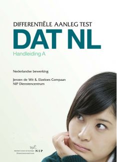 DAT NL A | Differentiële Aanleg Test voor Onderwijs versie A: Havo/Vwo 