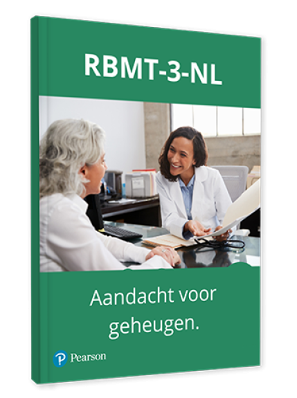 The Rivermead Behavioural Memory Test - Third Edition - Nederlandstalige Bewerking